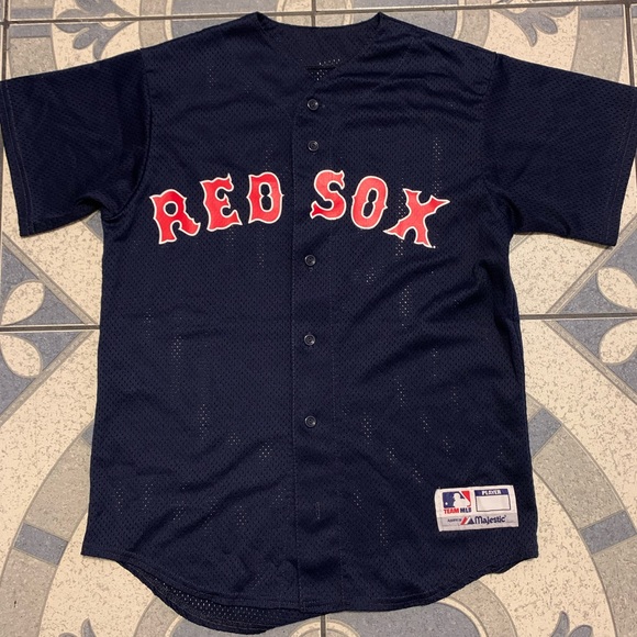 Majestic Other - Vintage Majestic Boston Red Sox Button Down Jersey